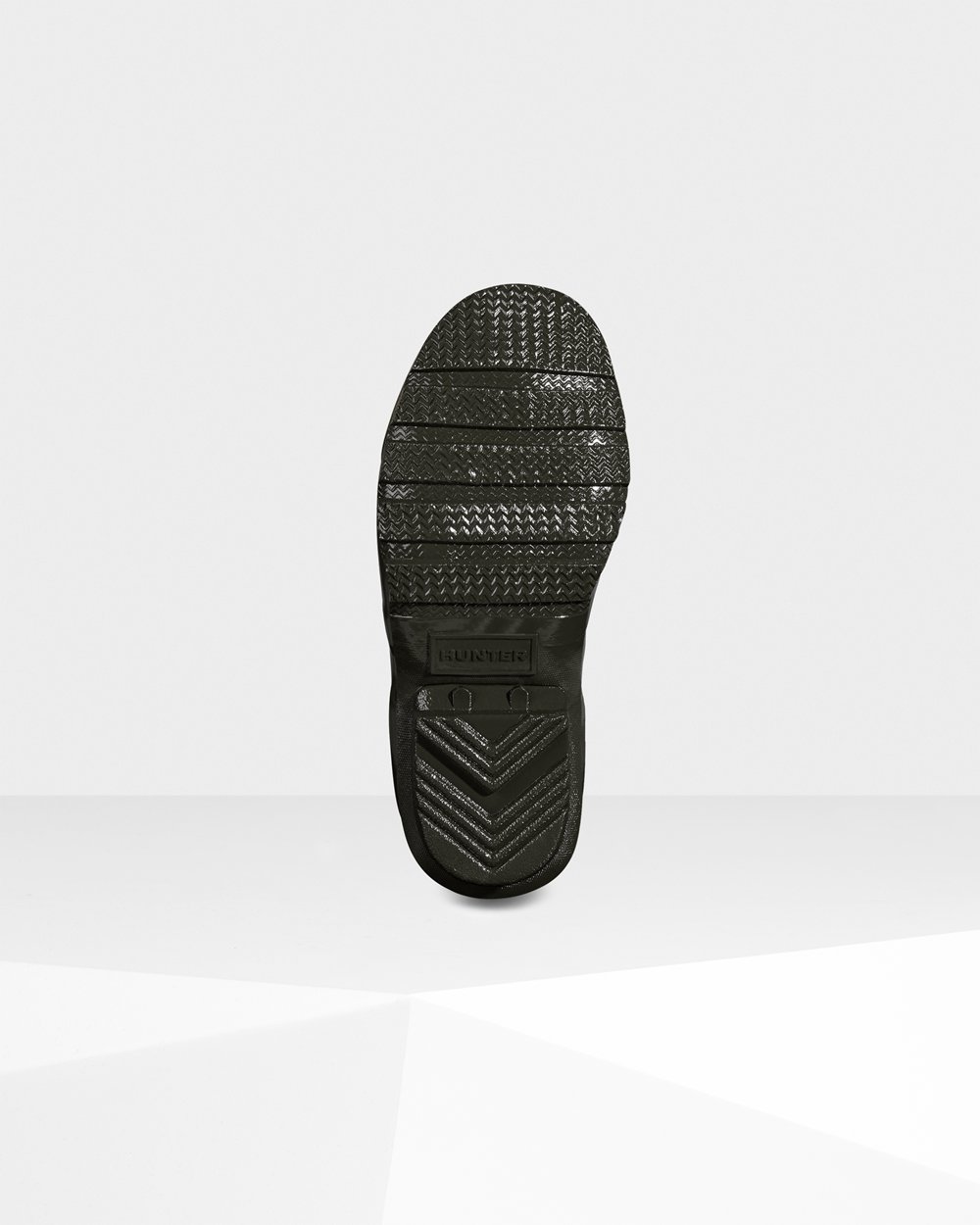 Hunter Original Big Gloss Regenstiefel Kinder - Dunkel Olivgrün - Österreich 794-HYFRAW